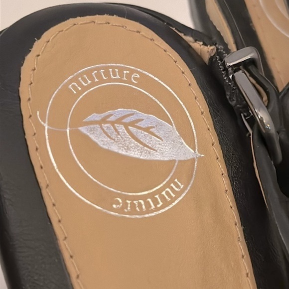 Nurture Leather Sling Back Comfort Heels Size 9 - GUC - Picture 14 of 14